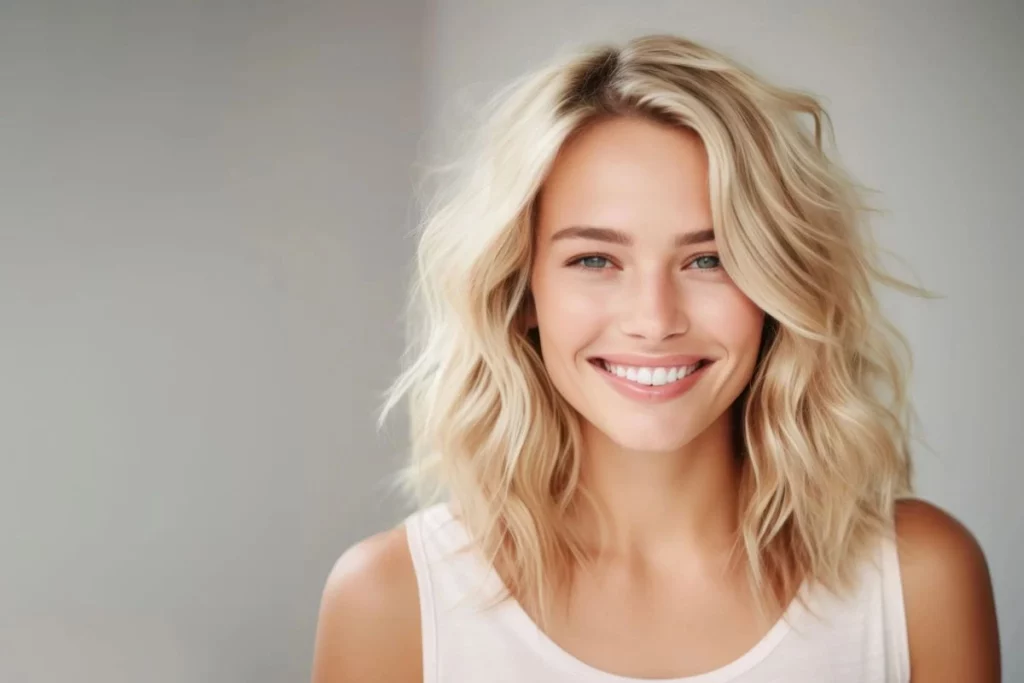 Smiling woman reflecting the confidence and wellness supported by female BHRT in Powell, WY.