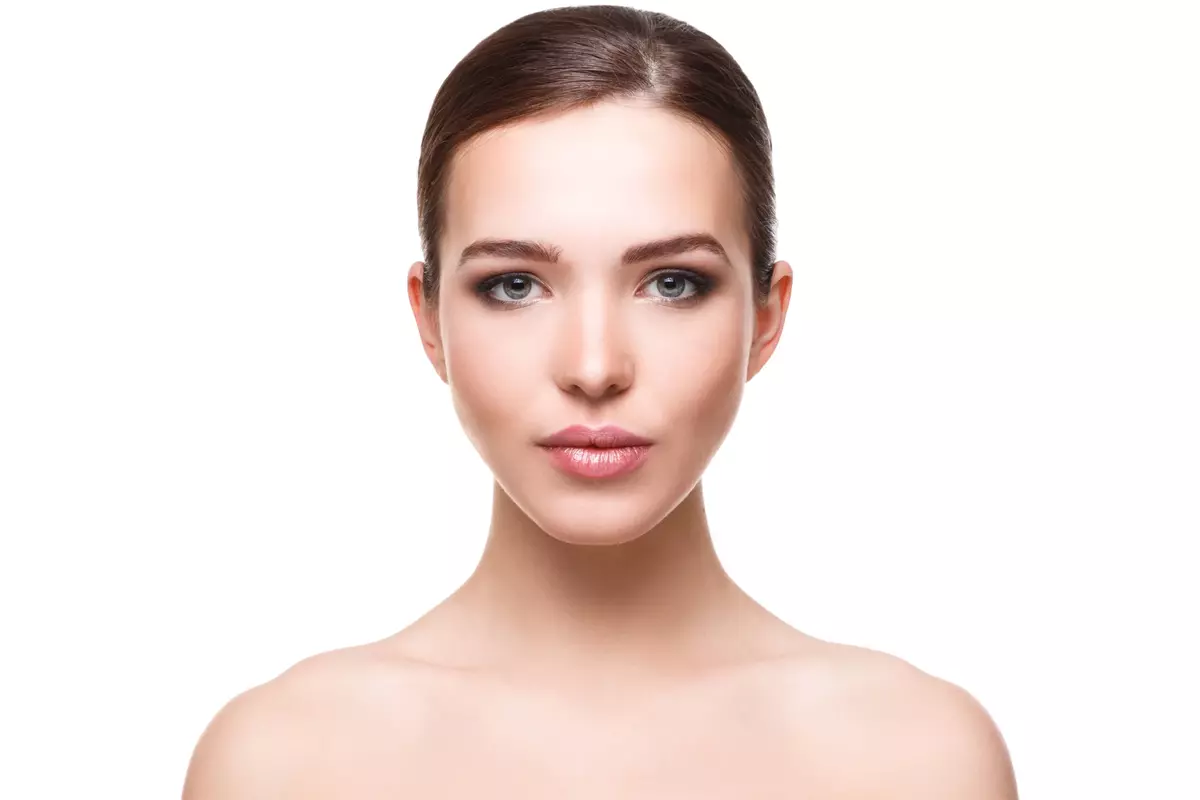 Woman with smooth, clear skin, symbolizing the radiant results of IPL therapy offered in Powell, WY.